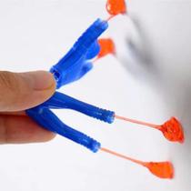 Super Ninja Escalador Gruda na Parede ou Vidro 3 Unidades Brinquedo Brincadeira de Criança