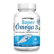 Super omega 3 1000mg 60 capsulas - adaptogen - ADAPTOGEN SCIENCE
