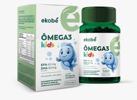 Super Ômega 3 Infantil- Ekobé Kids- 90 Caps. Mastigáveis Super Ômega 3 Infantil- Ekobé Kids- 90 Caps. Mastigáveis