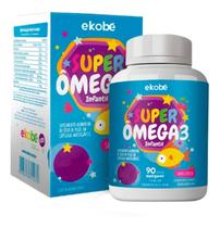 Super Ômega 3 Infantil- Ekobé Kids- 90 Caps. Mastigáveis Super Ômega 3 Infantil- Ekobé Kids- 90 Caps. Mastigáveis
