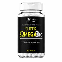 Super Omega 3 TG 1000mg 60 Capsulas Nativo suplementos Super Omega 3 TG 1000mg 60 Capsulas Nativo suplementos