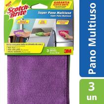 Super Pano Multiuso SCOTCH-BRITE 3 Unidades 3M Super Pano Multiuso SCOTCH-BRITE 3 Unidades 3M