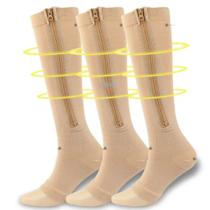 Super Par De Meia Compressão Grávidas Idosos Pós Operatório