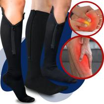 Super Par Meia Compressão Grávidas Idosos Pós Operatório