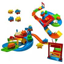 Super Pista Baby Carrinho Brinquedo Corrida Infantil Carros