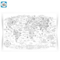 Super Poster Gigante para Colorir - Jar Meló