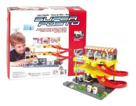 Super Posto E Lava Rápido Brinquedo Infantil Nig 0320