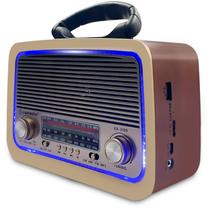 Super Radio Modelo Antigo Vintage Bluetooth Usb Fm alta qualidade de som 110V 220V
