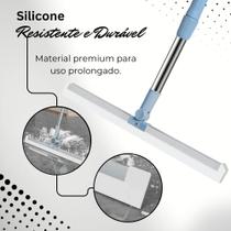 Super Rodo Mágico Vassoura Silicone Limpeza Fácil Vidro Piso Chão