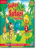 Super safari 1 pupils book with dvd rom