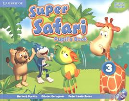 Super safari british english 3 pb with dvd-rom - 1st ed - CAMBRIDGE UNIVERSITY