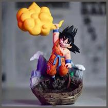 Super Saiyan Son Goku Figura De Ação 9cm Dragon Ball Anime Mal Contenção Onda Pvc Modelo