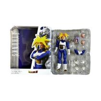 Super Saiyan Trunks S.H. Boneco De Ação Figuarts Dragon Ball Z: Modelo De Anime Articulado Para Super Saiyan Trunks S.H. Boneco De Ação Figuarts Dragon Ball Z: Modelo De Anime Articulado Para