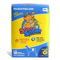 Super Secão Fralda Cães Machos G