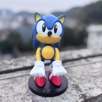 Super Sonic 18cm Suporte de Controle Remoto para Telefone Figura Modelo Brinquedos para Crianças