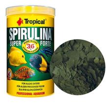 Super Spirulina Forte Flakes Ração Para Peixes 50g - Tropical