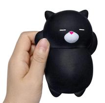 Super Squishy Gatinho Cinza Escuro Retorno Lento Fidget Toy - Mega Block Toys