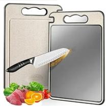 Super Tábua De Carne Aço Inox Não Pega Cheiro livre BPA Super Tábua De Carne Aço Inox Não Pega Cheiro livre BPA