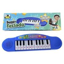 Super Teclado Musical Azul Menino