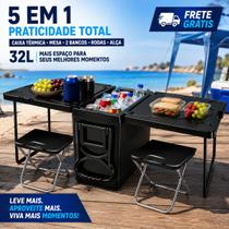 Super Termica Multifuncional 5 Em 1 All Black 32 Litros Super Termica Multifuncional 5 Em 1 All Black 32 Litros