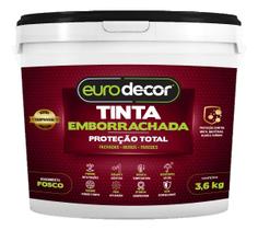 Super Tinta Emborrachada 3.6kg Contra Infiltrações Fissuras Acabamento Fosco
