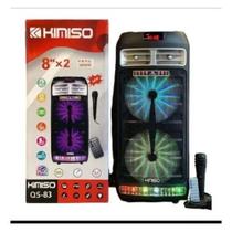 Super Torre De Som 65cm De Altura 3.000w Pmpo Microfone