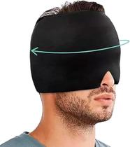 Super Touca Alívio Enxaqueca Mascara Alivio Dor De Cabeça Em Gel