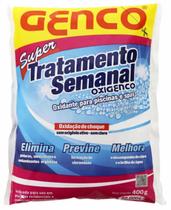 Super Tratamento Semanal Genco Para Piscina 400g Super Tratamento Semanal Genco Para Piscina 400g