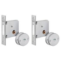 Super trava 40MM Inox Escovado Dose Dupla - 919/2 - LOCKWELL