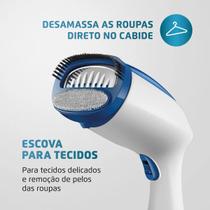 Super Vaporizador de Roupas 110V, Passadeira a Vapor Portátil com Escova, Reservatório de 200ml, Vapor Quente 160C