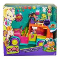 Super Veiculo De Acampamento Legal Da Polly - Mattel