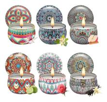 Super Velas Aromática Ecológica Perfumada Lata Decorativa 125g