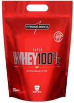 Super Whey 100% Pure Refil 907g Morango Integralmédica