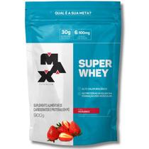 Super Whey Protein 900g Max Titanium Proteína Concentrada