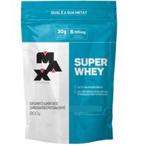 Super Whey Protein Max Titanium 900g Suplemento Refil