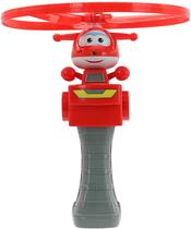 Super Wings - Alto do Alto Voo Figura de brinquedo e lançador