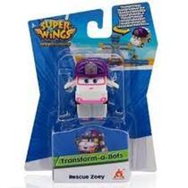 Super Wings Zoey - Mini Boneco Transformável - 6cm (15086)