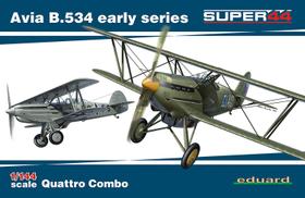 Super44 Avia B534 Early Quattro 1/144 Eduard Edu 4451