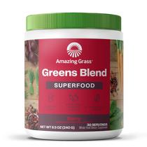 Superalimento em pó Amazing Grass Greens com enzimas digestivas Superalimento em pó Amazing Grass Greens com enzimas digestivas