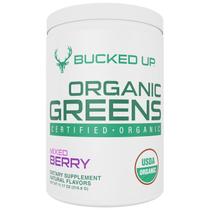 Superalimento em pó Bucked Up Greens Mixed Berry 330 ml 30 porções