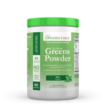 Superalimento em pó de verduras Greens First Mint 550 ml 60 porções Superalimento em pó de verduras Greens First Mint 550 ml 60 porções