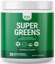 Superalimento em pó Nested Naturals Super Greens 30 porções