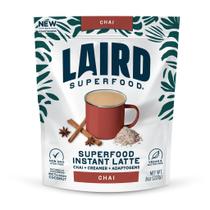 Superalimento instantâneo Chai Latte Laird com adaptógenos, saco de 240 ml