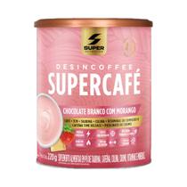 Supercafé - 220g Chocolate Branco com Morango - Desinchá