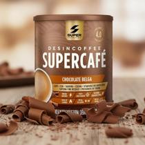 Supercafé Desincoffee Termogênico Natural 220g Chocolate Belga