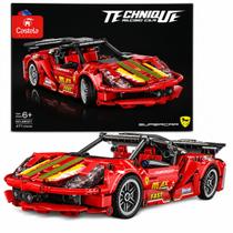 Supercarro Esportivo Vermelho De Montar Com Blocos Supercarro Esportivo Vermelho De Montar Com Blocos