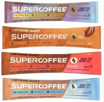 Supercoffee To Go Kit com 08 Sachês de 10g-Sabores Variados-Caffeine Army Supercoffee To Go Kit com 08 Sachês de 10g-Sabores Variados-Caffeine Army