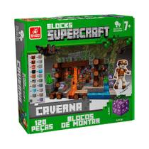 Supercraft Blocos de Montar Caverna - Brincadeira de Criança Supercraft Blocos de Montar Caverna - Brincadeira de Criança