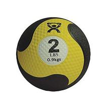 Superfície antiderrapante de borracha Medicine Ball CanDo de 0,9 kg Superfície antiderrapante de borracha Medicine Ball CanDo de 0,9 kg