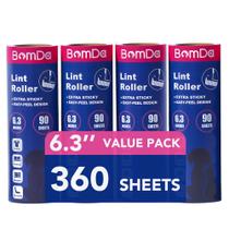 Superfície grande extra pegajosa Lint Roller BomDa para pêlos de animais de estimação Superfície grande extra pegajosa Lint Roller BomDa para pêlos de animais de estimação